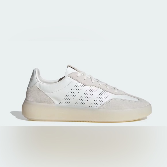 Adidas Barreda Decode Grey One/Off White Perforated Sneakers Men’s Size 12 (NWT)